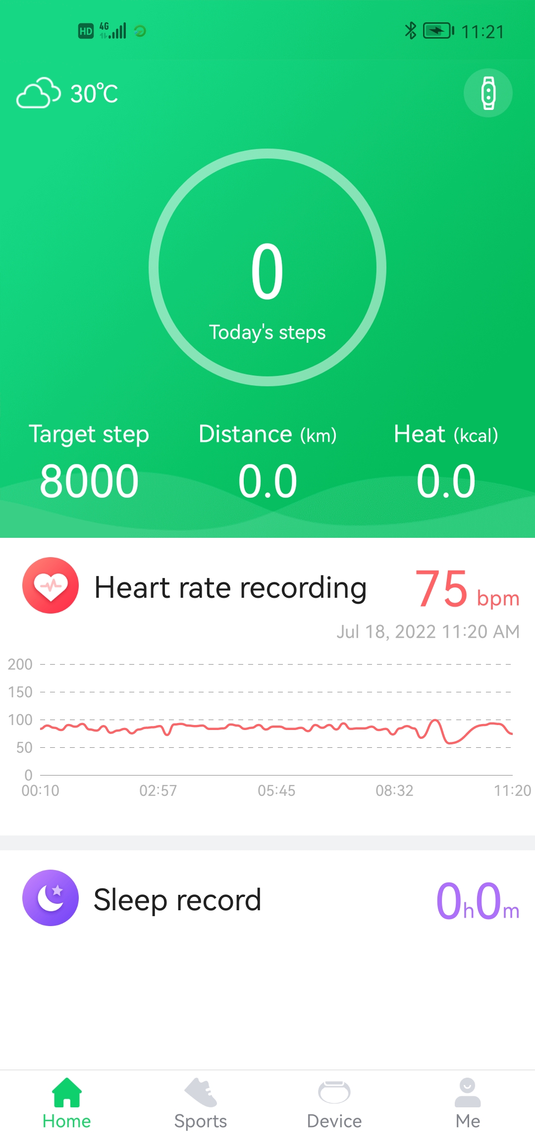 اسکرین شات 1 برنامه GloryFit