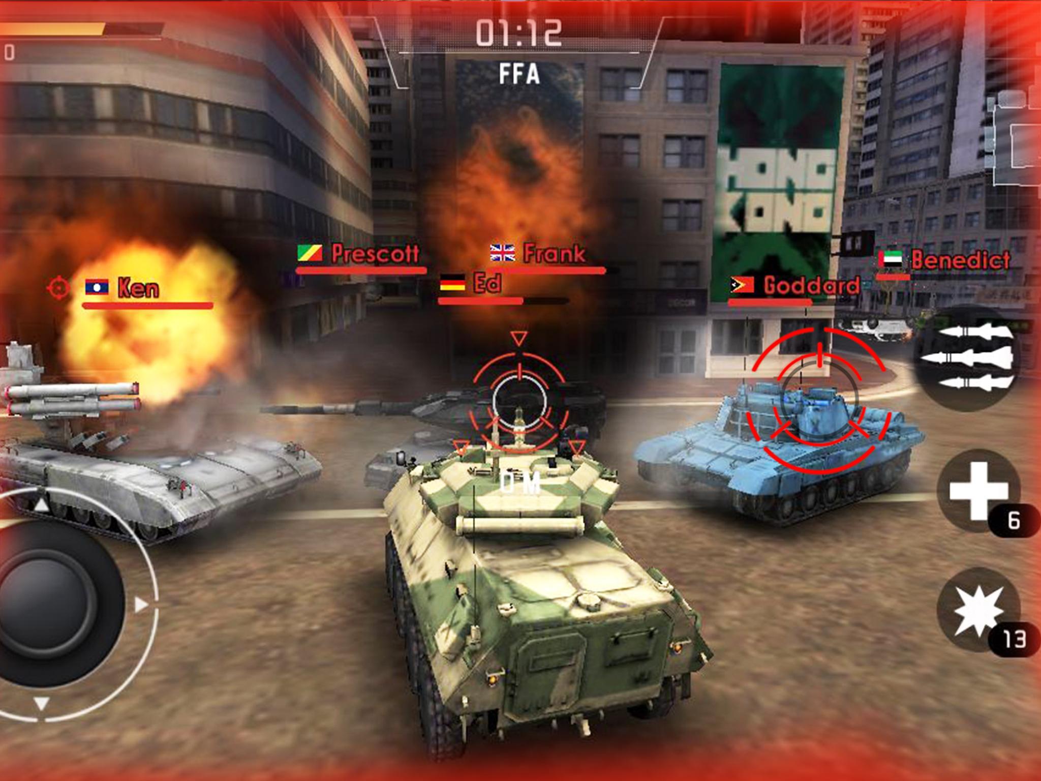 اسکرین شات 7 بازی Tank Strike - battle online