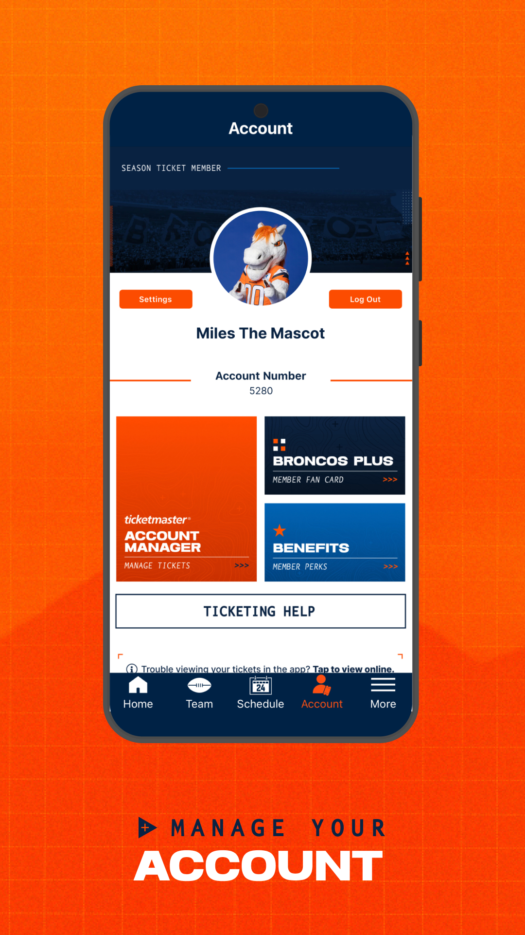 اسکرین شات 3 برنامه Denver Broncos