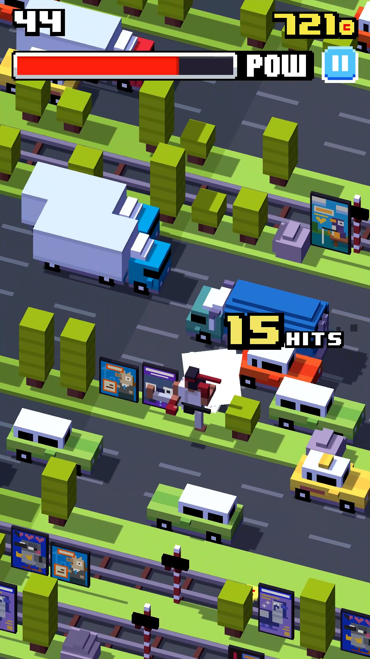اسکرین شات 5 بازی Crossy Road