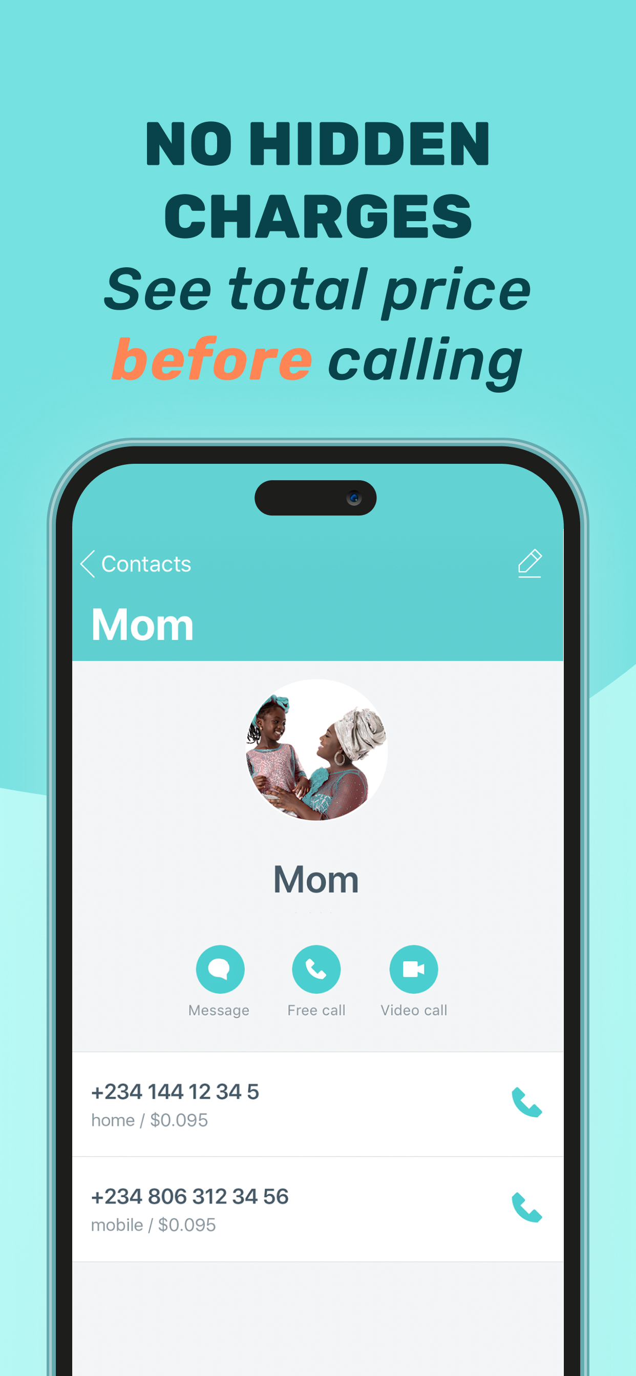 اسکرین شات 6 برنامه Yolla: International Calling