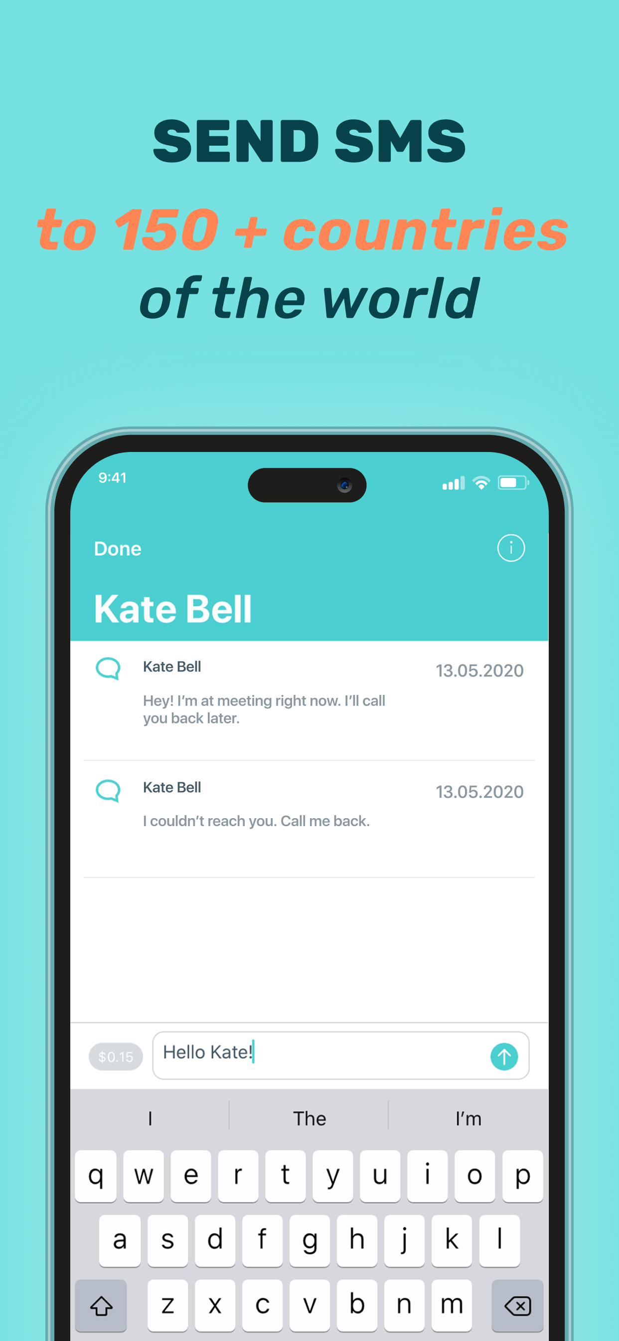 اسکرین شات 7 برنامه Yolla: International Calling