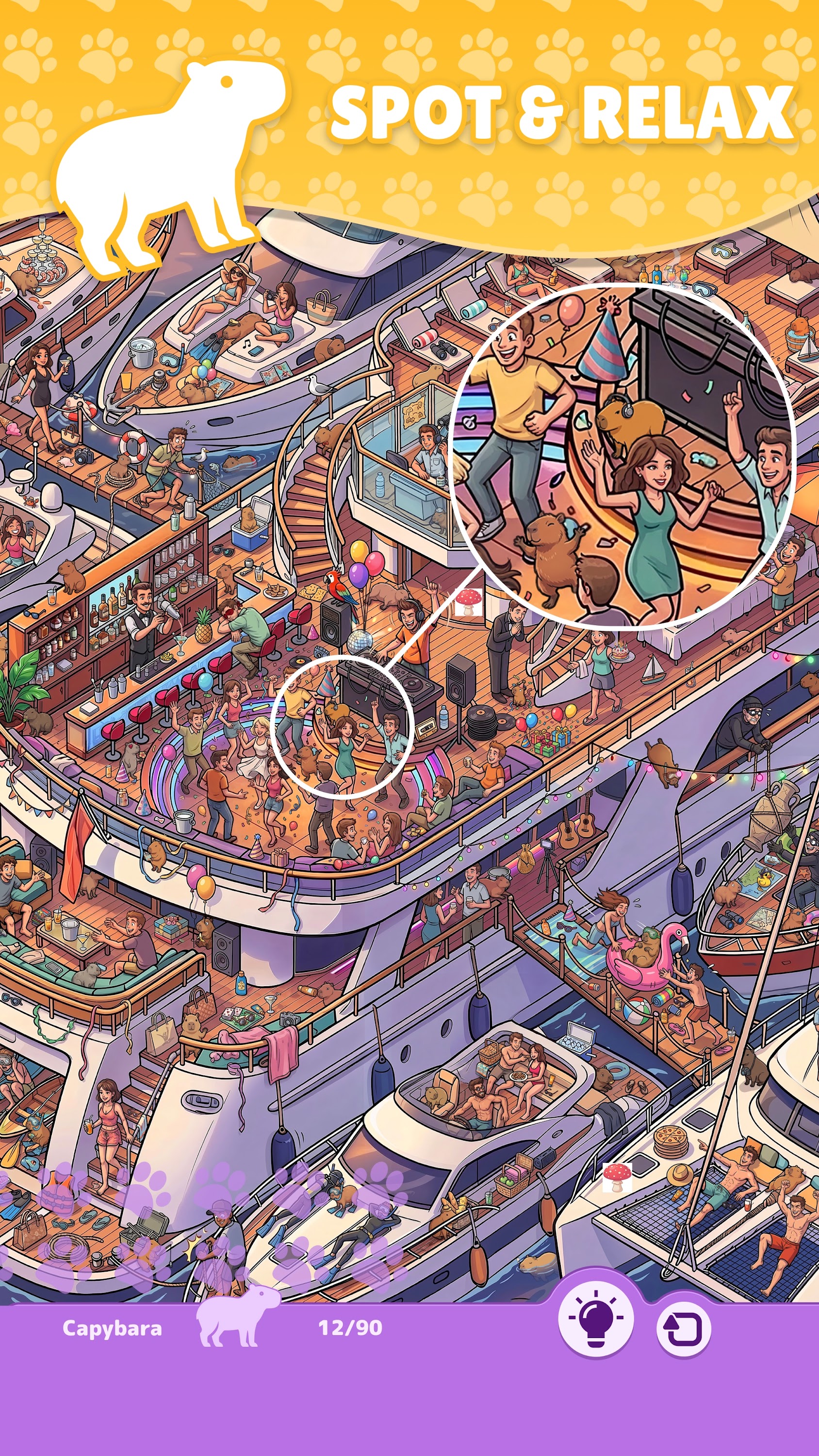 اسکرین شات 5 بازی Finding Animals - Spot All