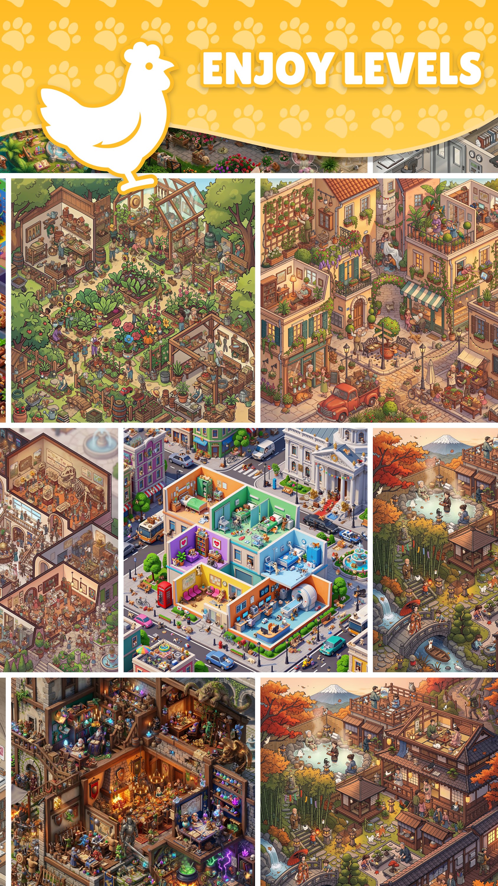 اسکرین شات 6 بازی Finding Animals - Spot All