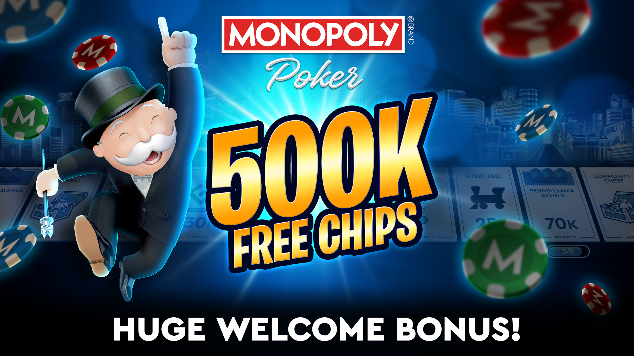 اسکرین شات 2 بازی MONOPOLY Poker - Texas Holdem