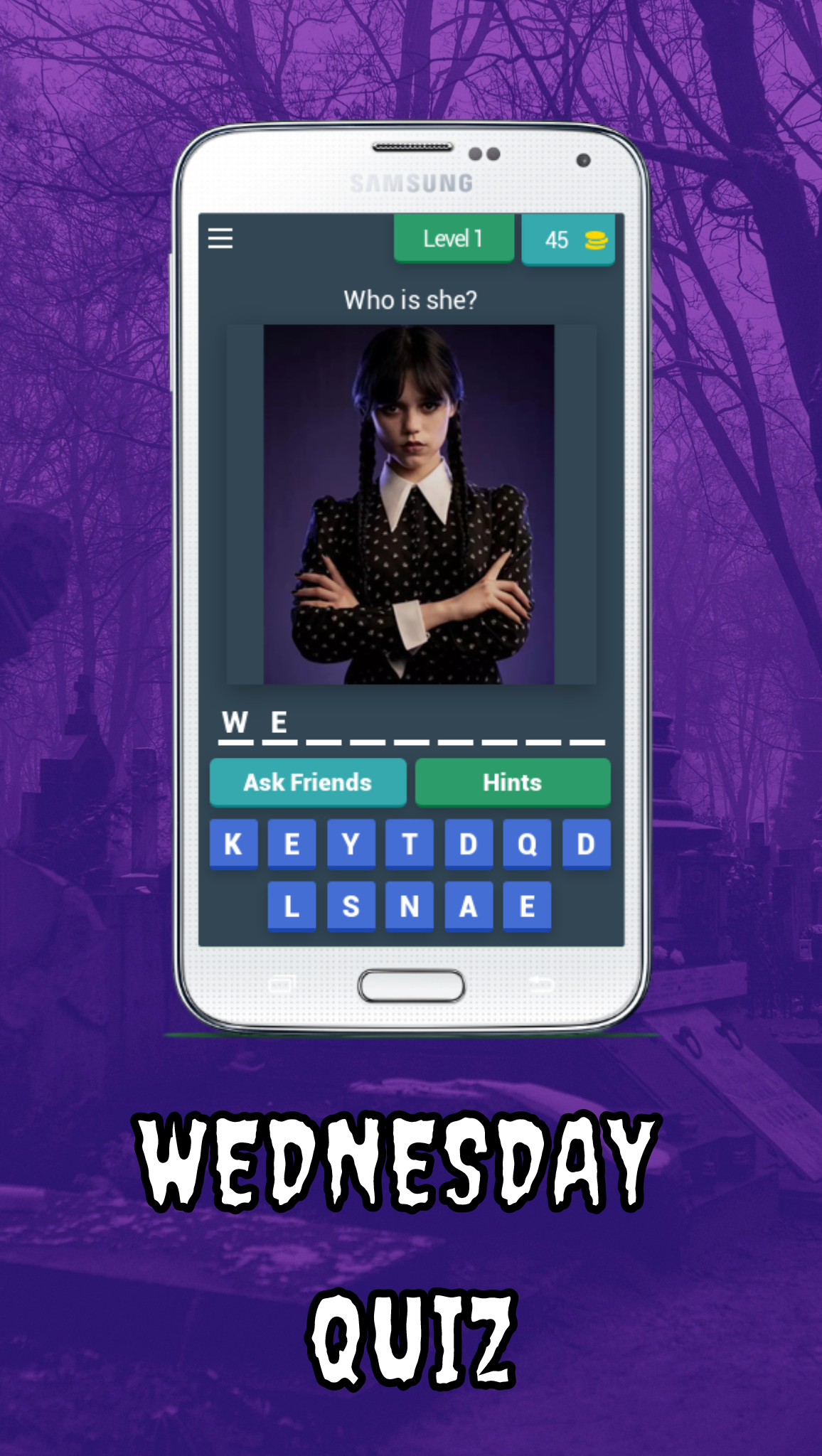 اسکرین شات 1 بازی Wednesday Quiz