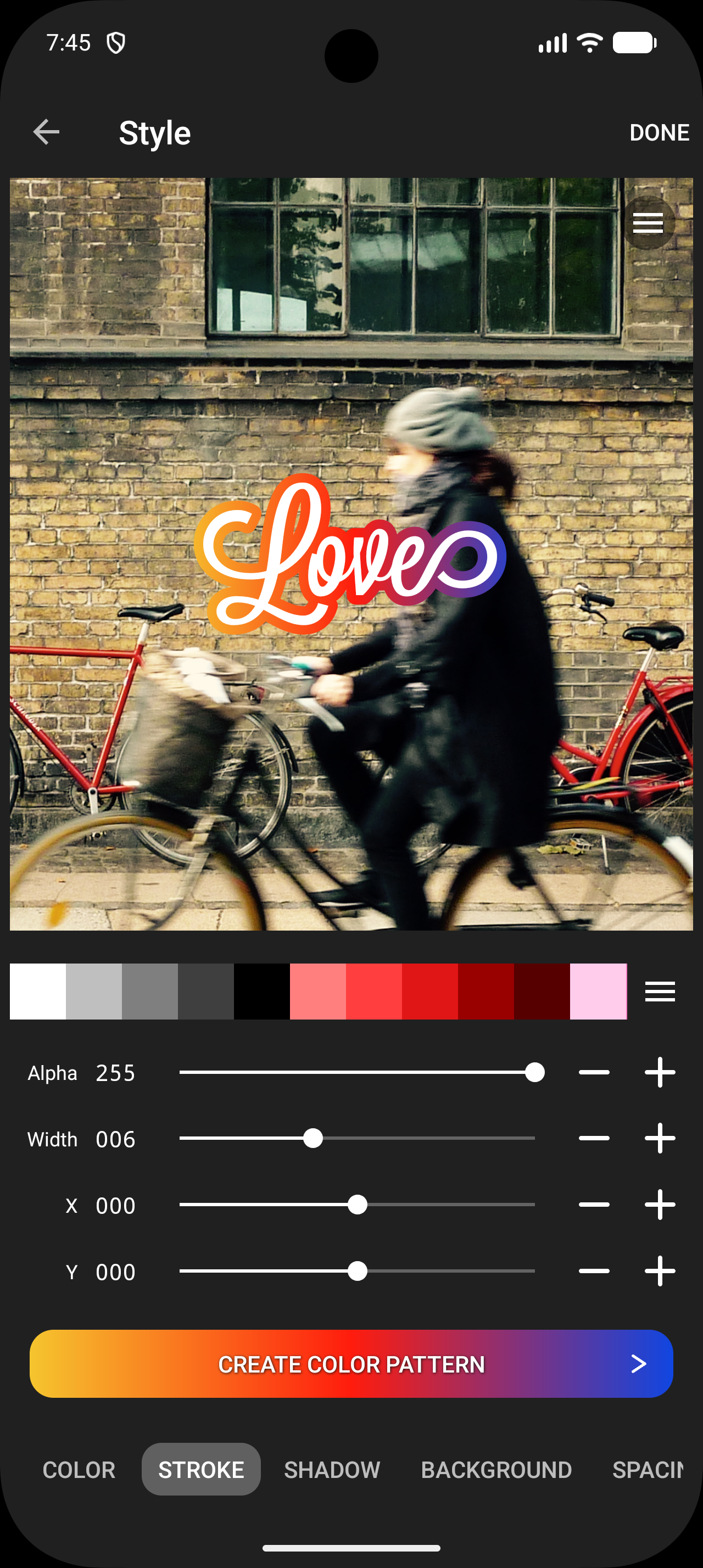 اسکرین شات 8 برنامه Phonto - Text on Photos