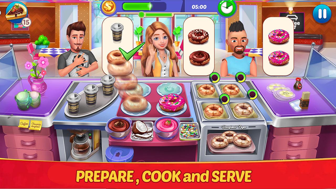 اسکرین شات 2 بازی Restaurant Chef Cooking Games