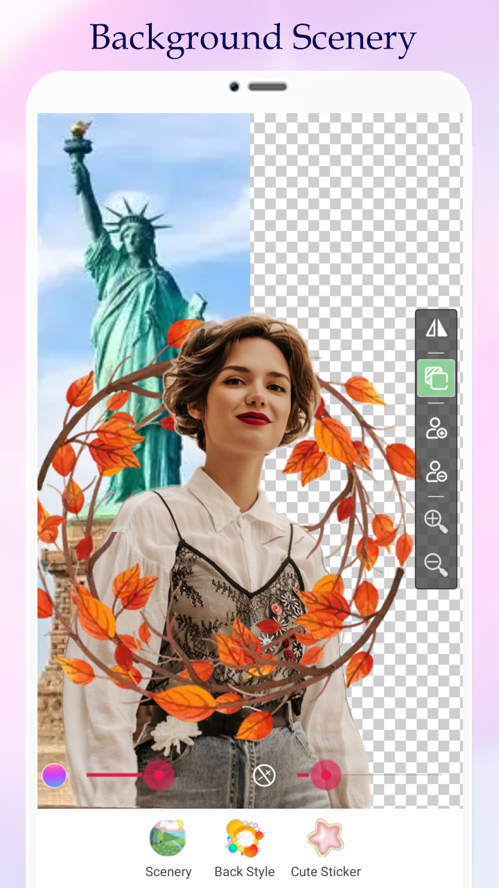 اسکرین شات 4 برنامه BestieCam -Selfie Photo Editor