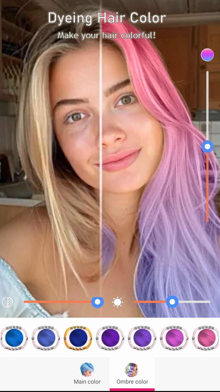 اسکرین شات 3 برنامه YouFace Makeup - Beauty Editor