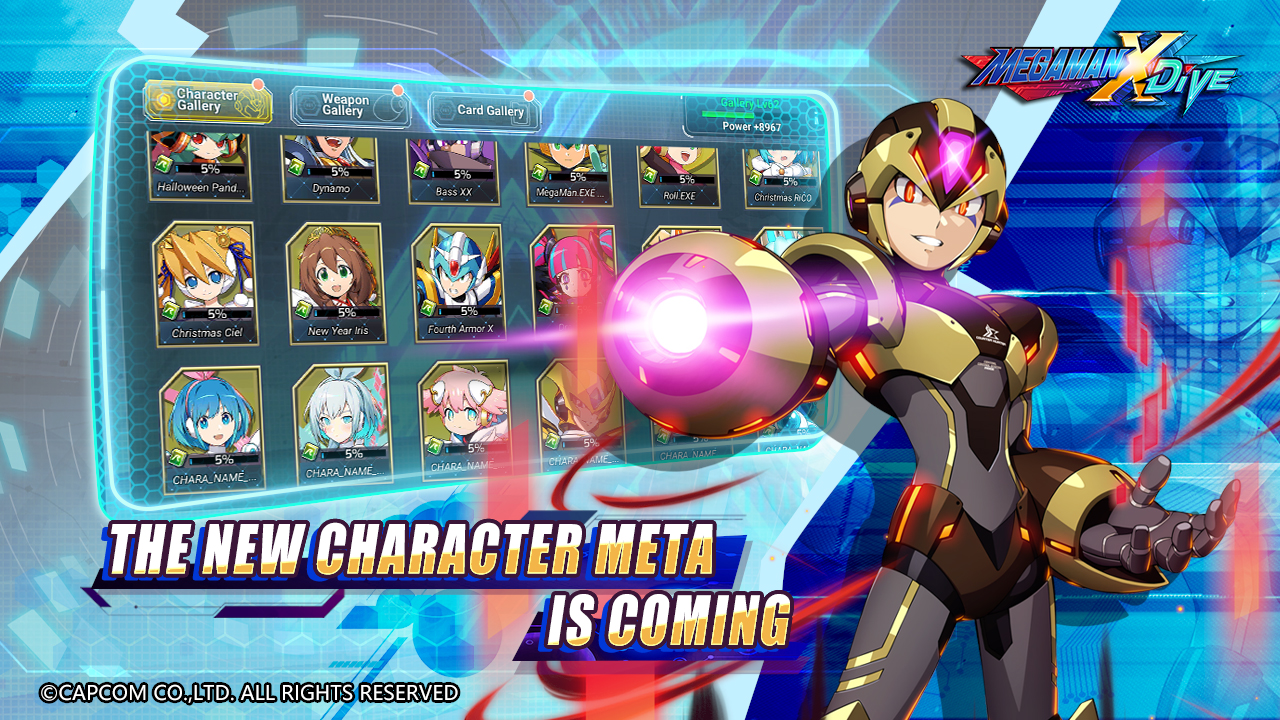 اسکرین شات 2 بازی MEGA MAN X DiVE - MOBILE