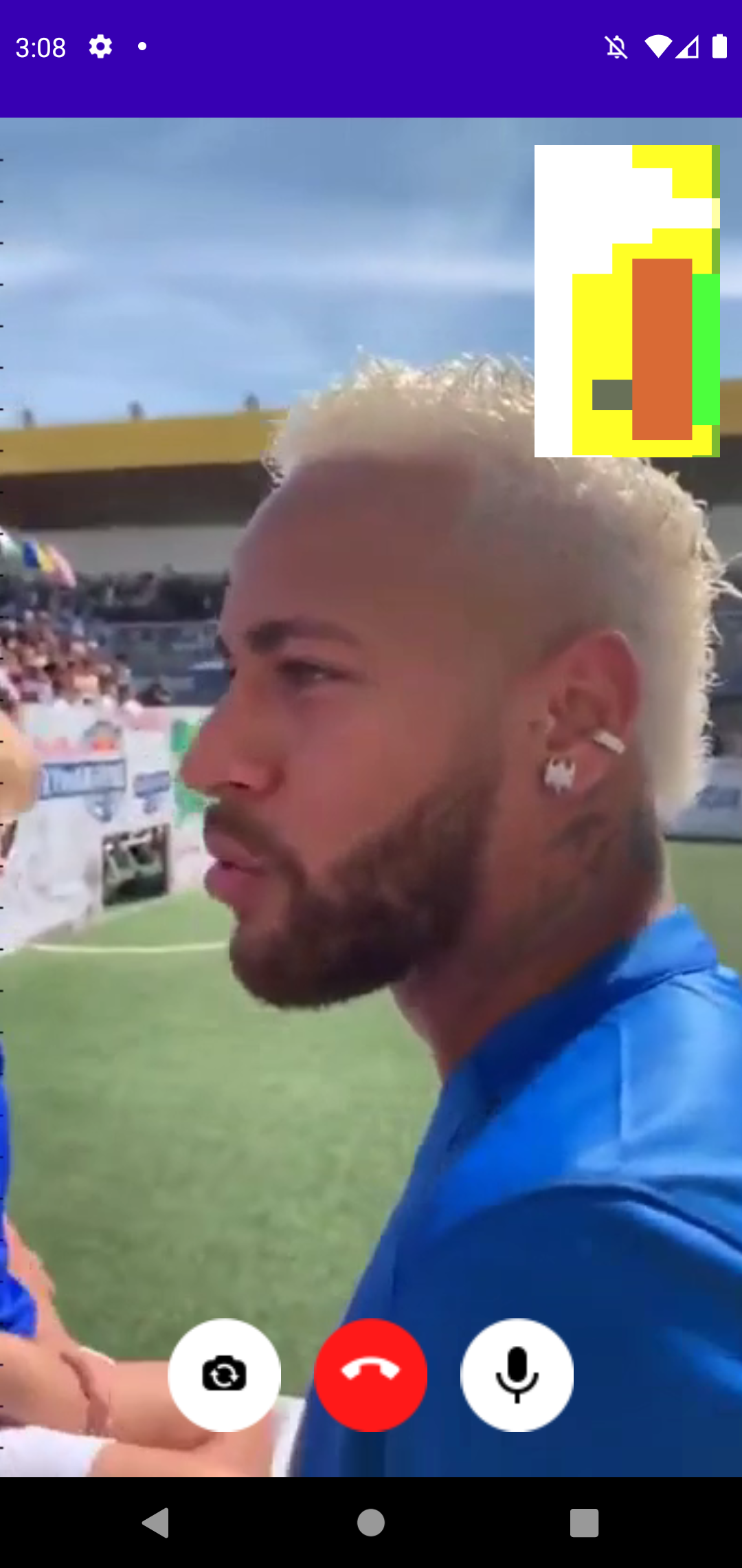 اسکرین شات 2 برنامه Neymar Fake Chat & Video Call