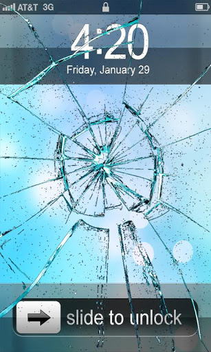 اسکرین شات 2 برنامه Fake Broken Screen