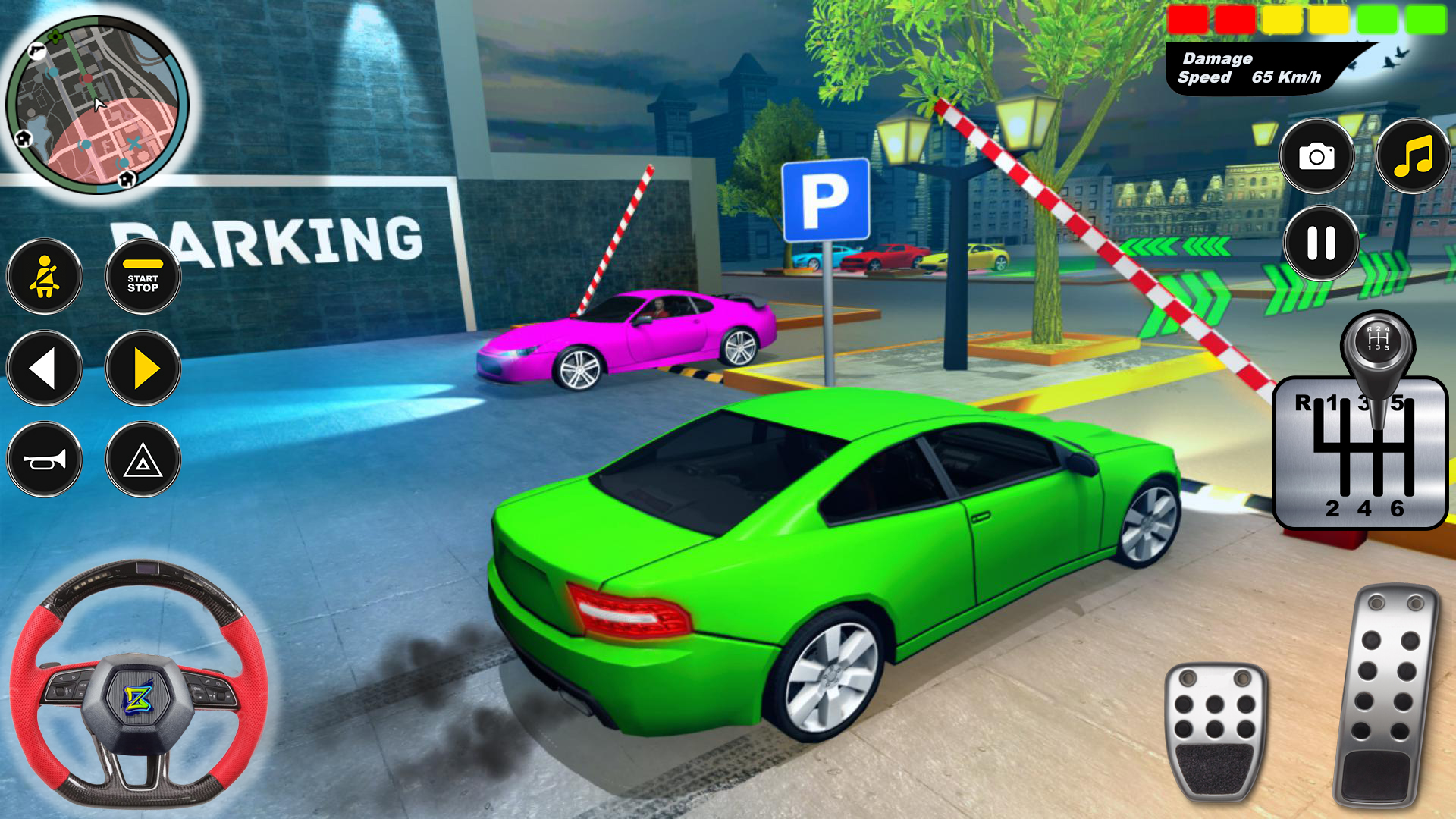 اسکرین شات 8 برنامه Prado Parking Game: Car Games