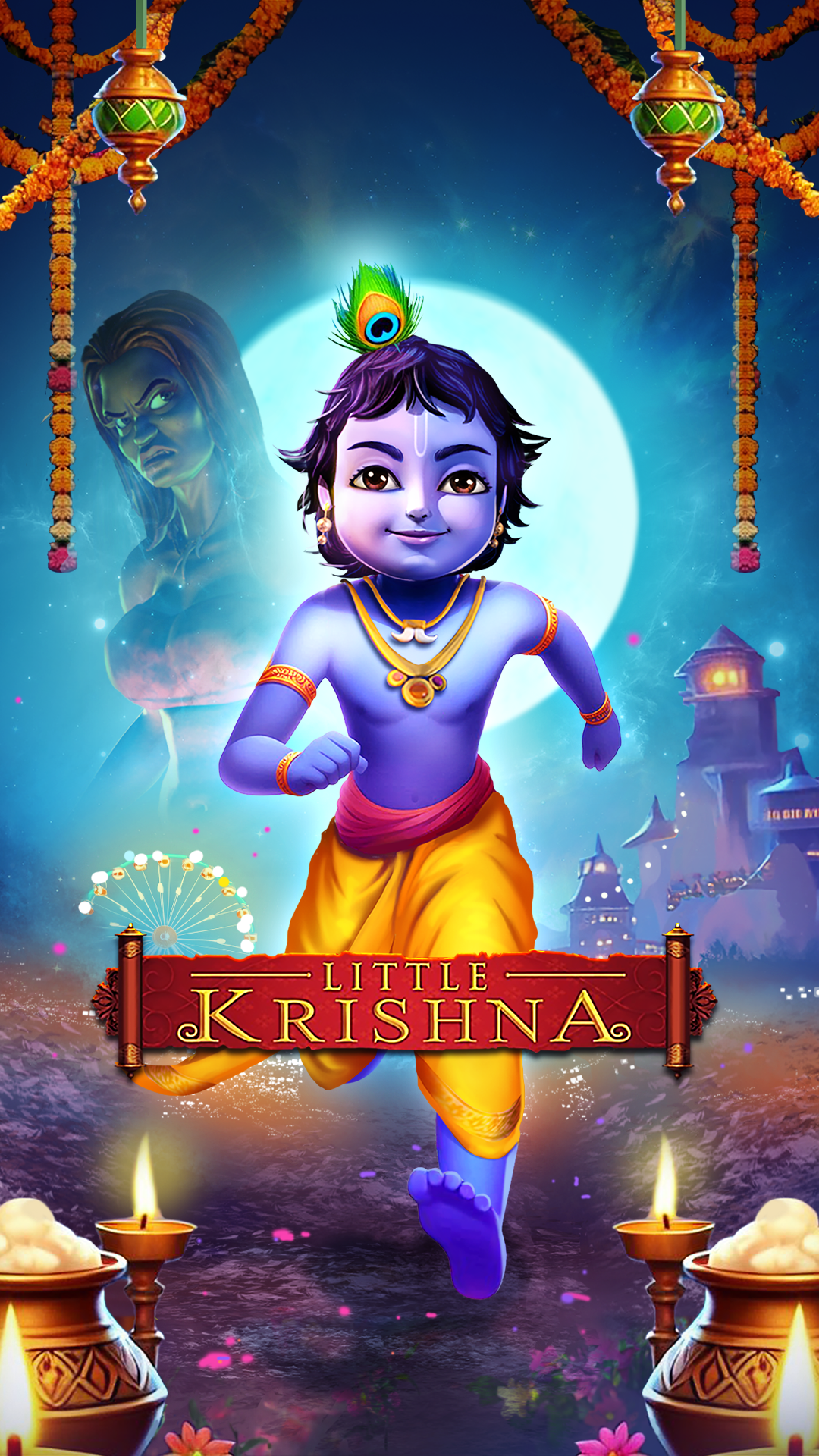 اسکرین شات 1 بازی Little Krishna