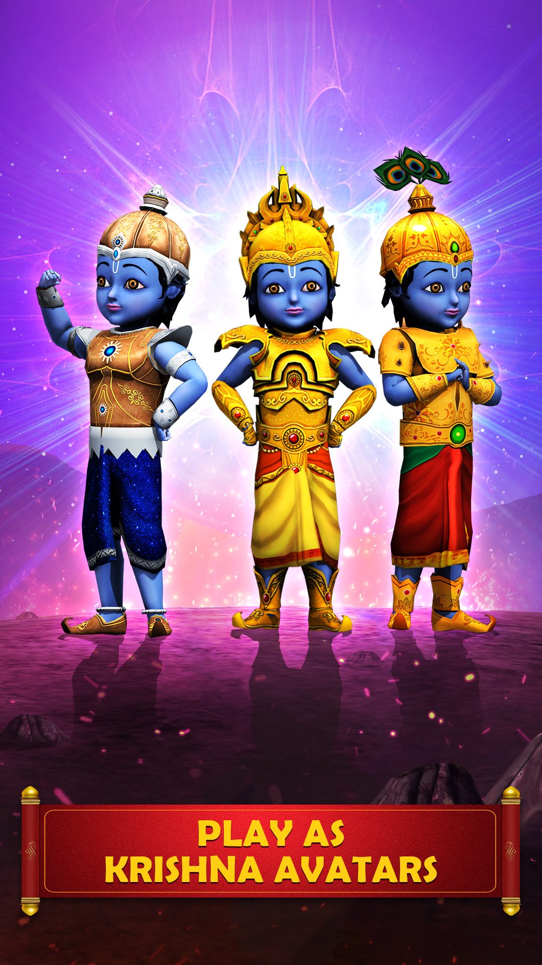 اسکرین شات 2 بازی Little Krishna