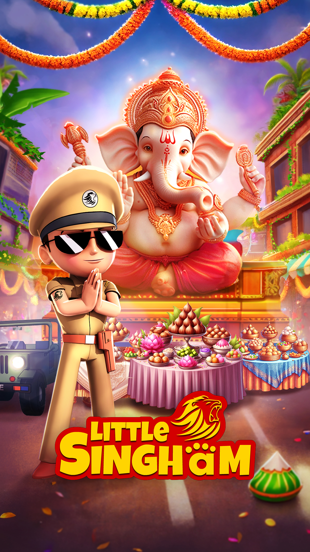اسکرین شات 1 بازی Little Singham