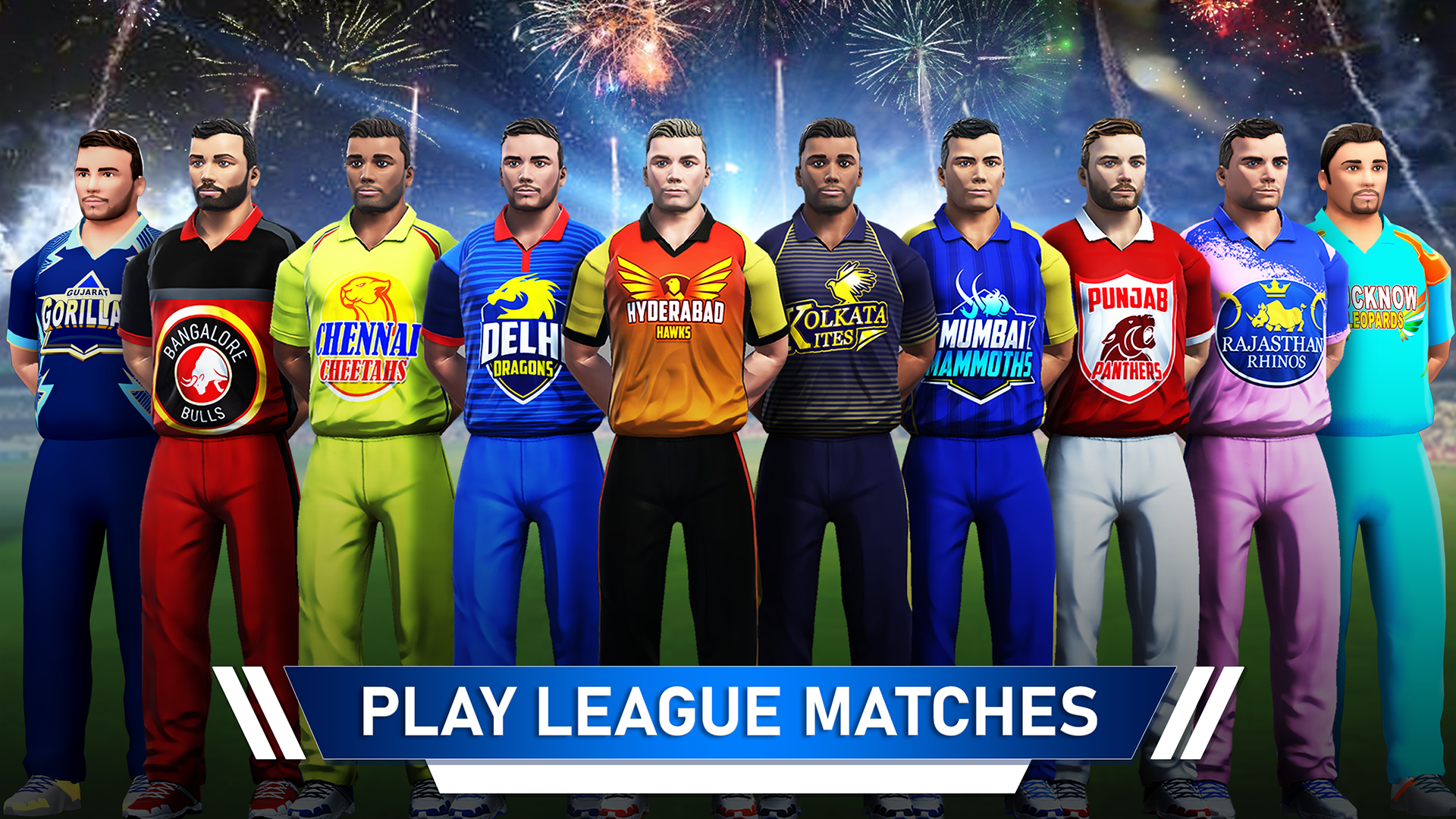 اسکرین شات 3 بازی T20 Cricket Champions 3D