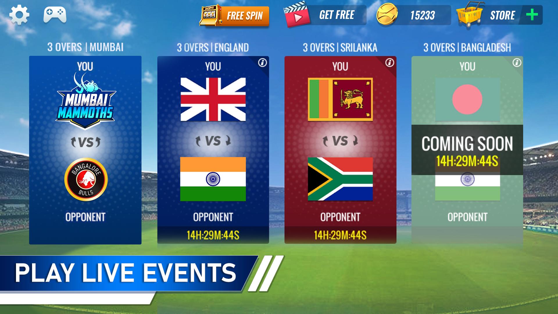 اسکرین شات 5 بازی T20 Cricket Champions 3D