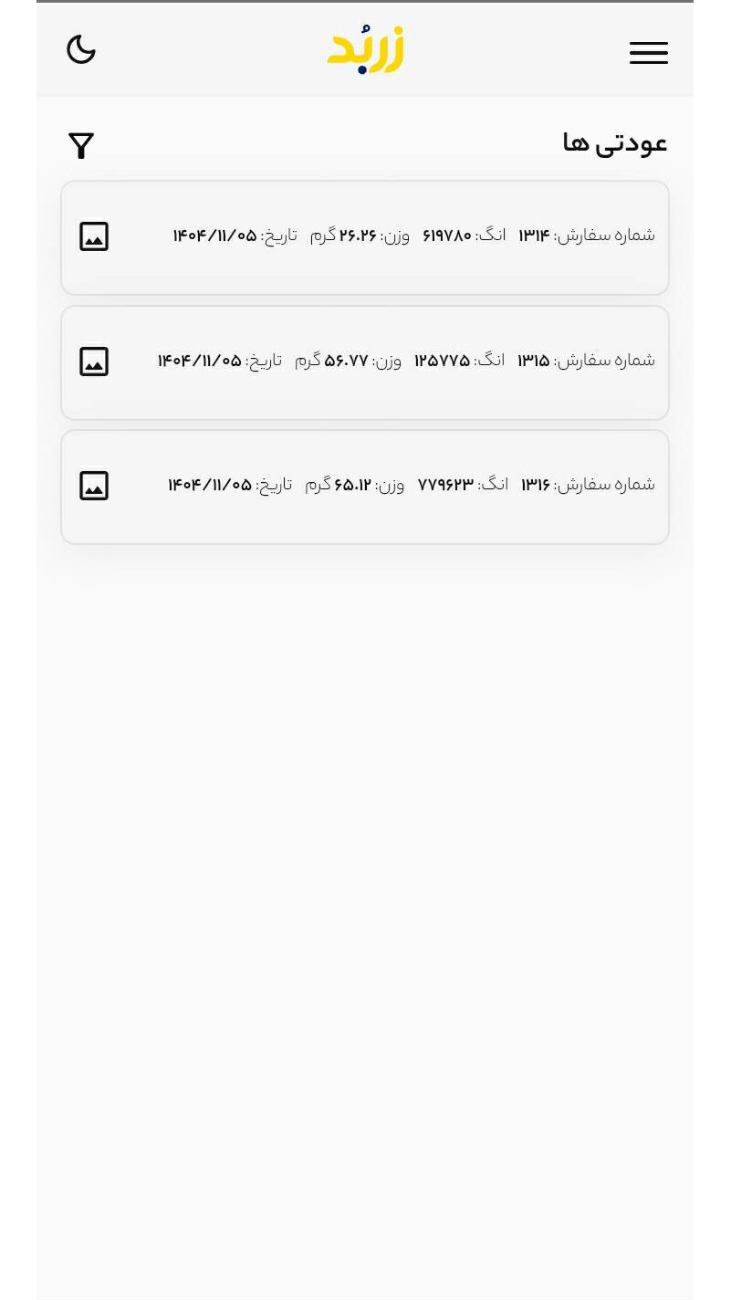 اسکرین شات 3 برنامه ‏‏‏‏زربد نمایندگان