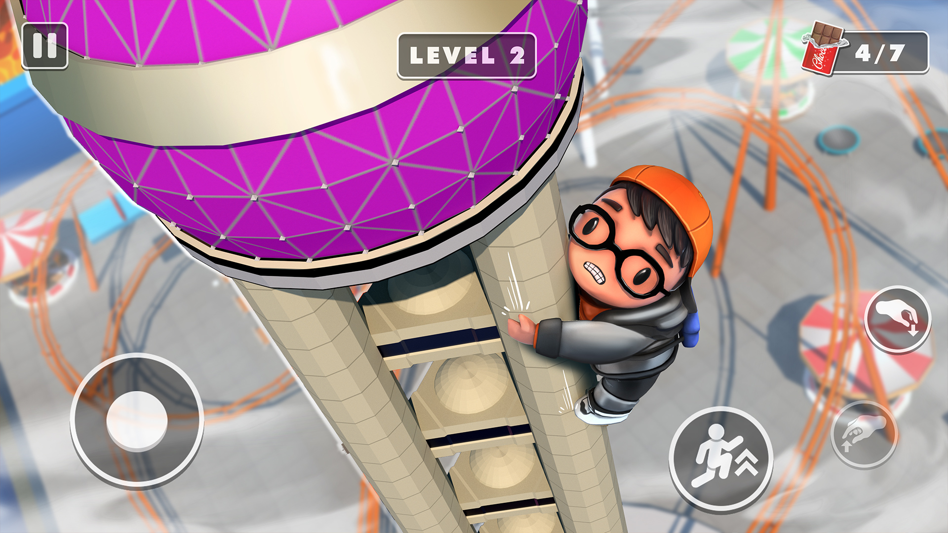 اسکرین شات 3 بازی Jump & Climb: School Escape