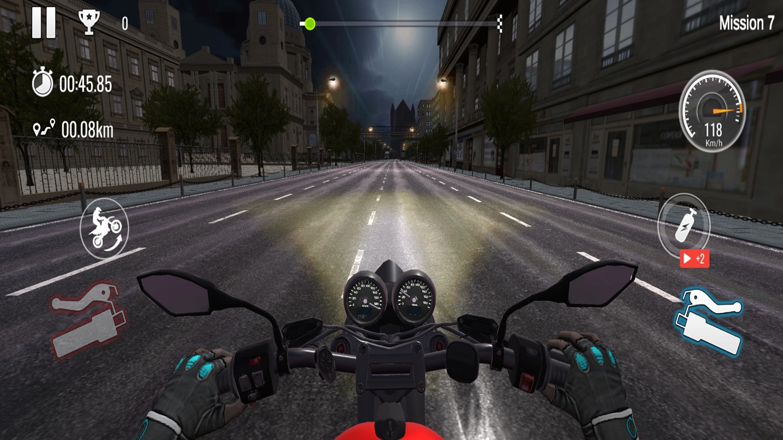 اسکرین شات 4 بازی موتورسواری در ترافیک | نسخه مود شده