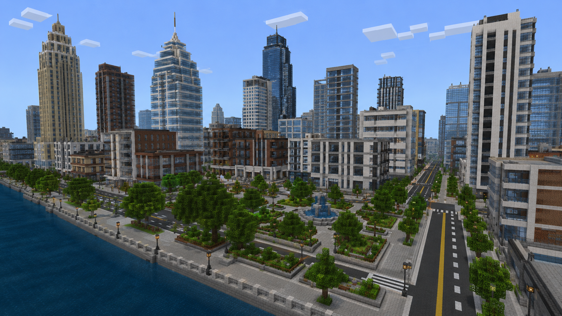 اسکرین شات 1 برنامه City maps for Minecraft