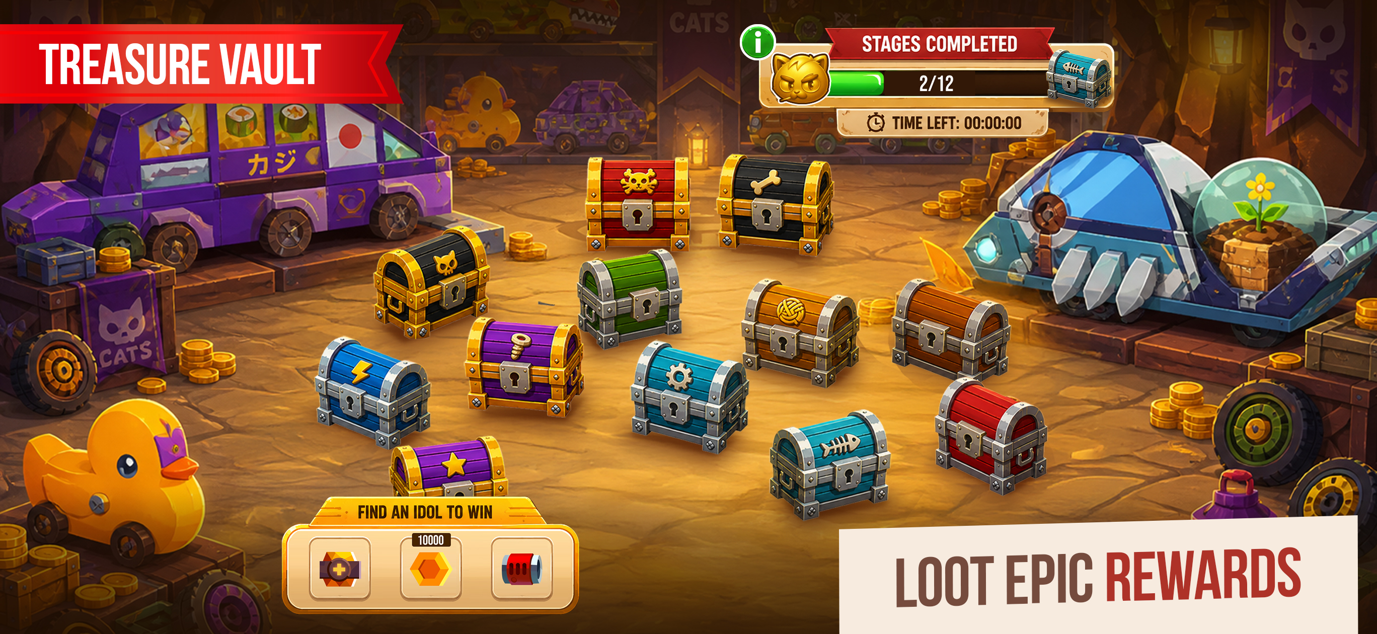 اسکرین شات 3 بازی CATS: Crash Arena Turbo Stars