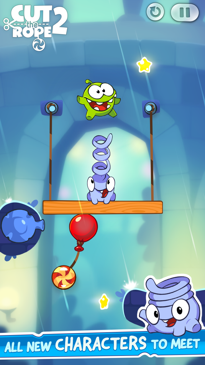 اسکرین شات 4 بازی Cut the Rope 2