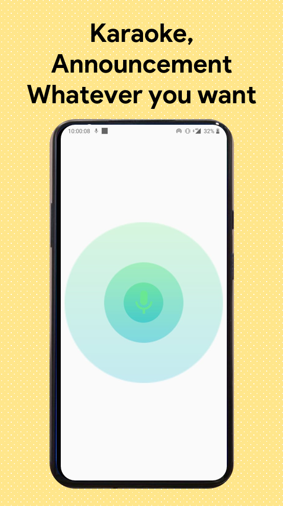 اسکرین شات 5 برنامه Live Mic Karaoke No Lag Ampify