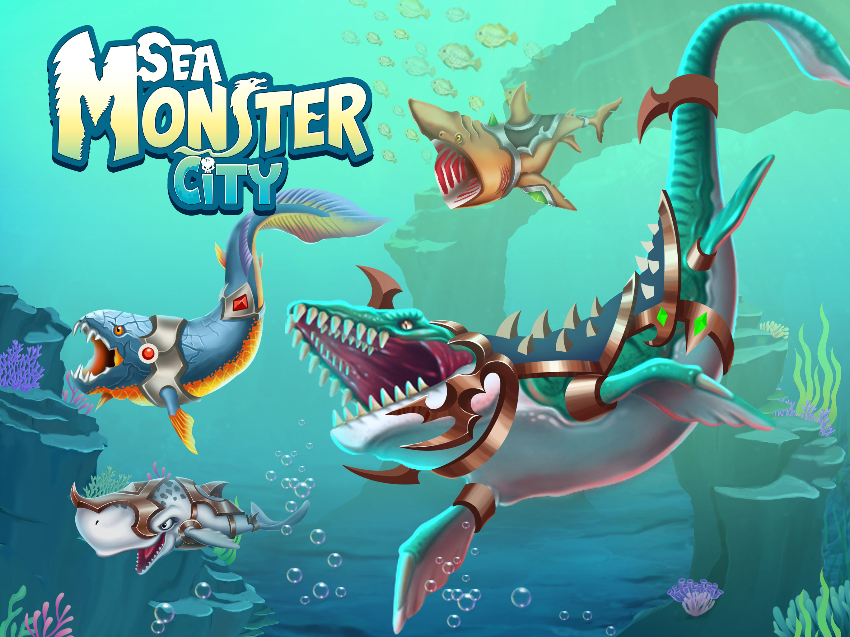 اسکرین شات 1 بازی Sea Monster City