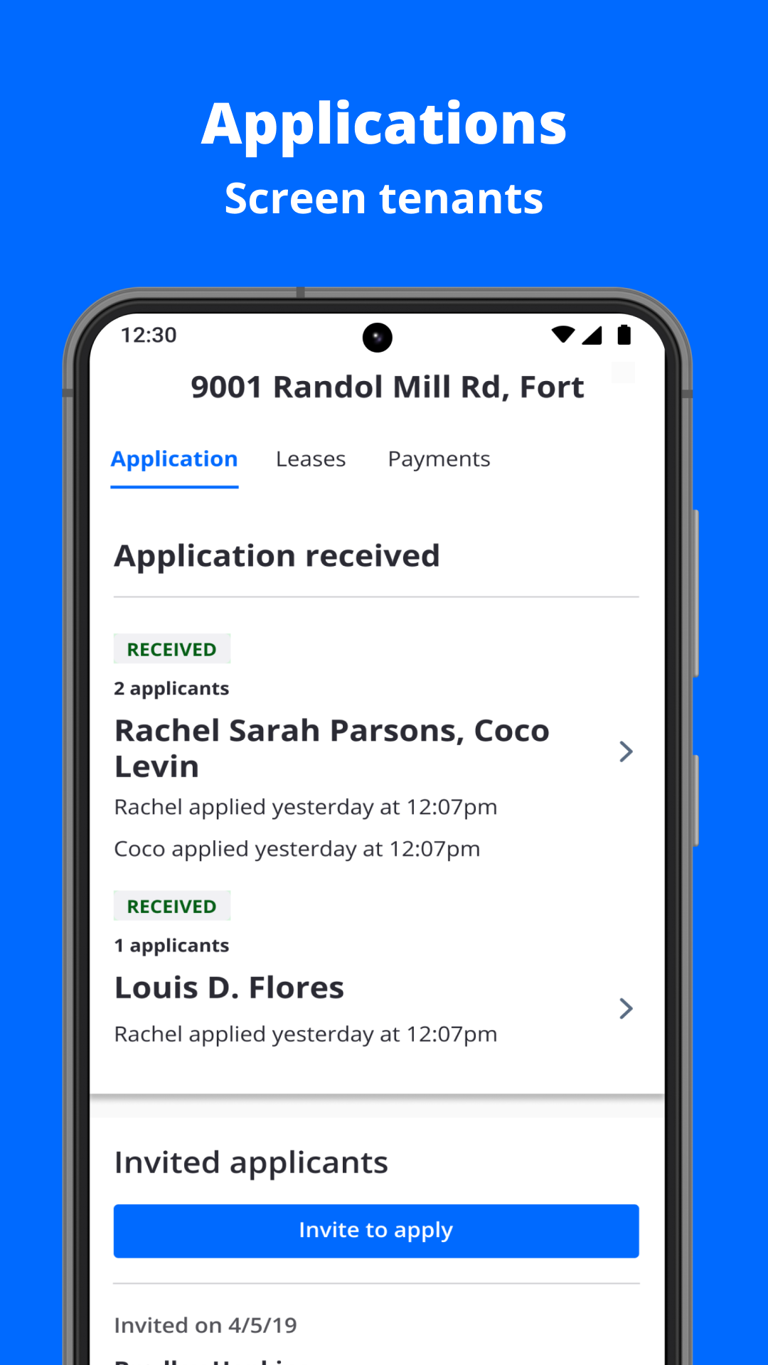 اسکرین شات 4 برنامه Zillow Rental Manager