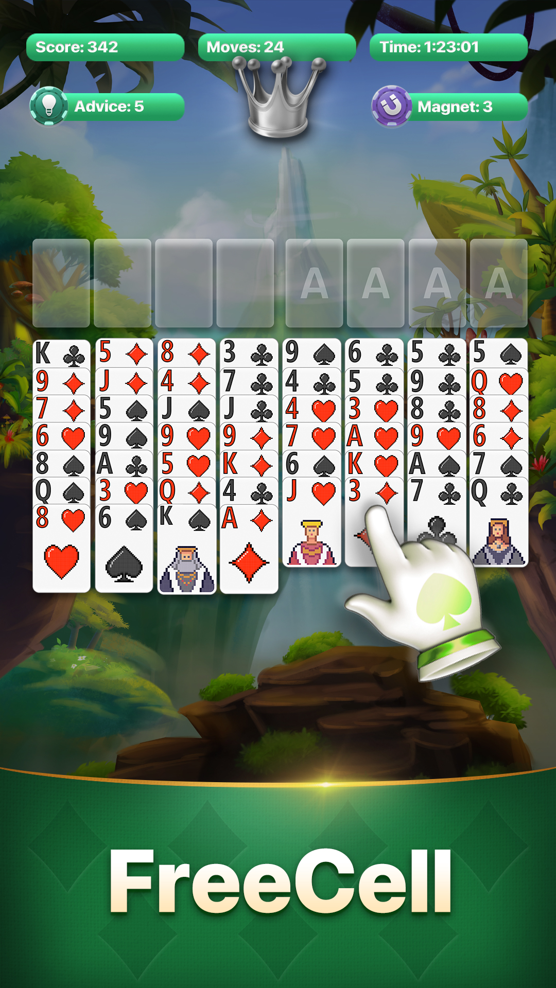 اسکرین شات 7 بازی Royal Solitaire: Card Games