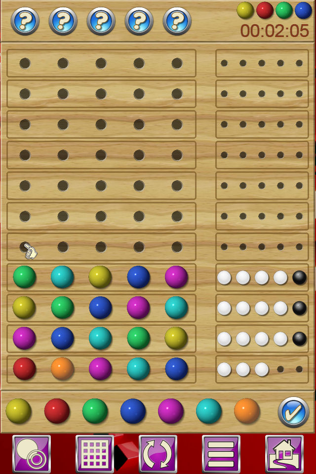 اسکرین شات 2 بازی Enigma V+ be a mastermind.