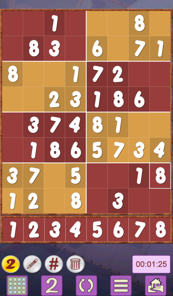 اسکرین شات 4 بازی Sudoku V+, fun sudoku puzzles