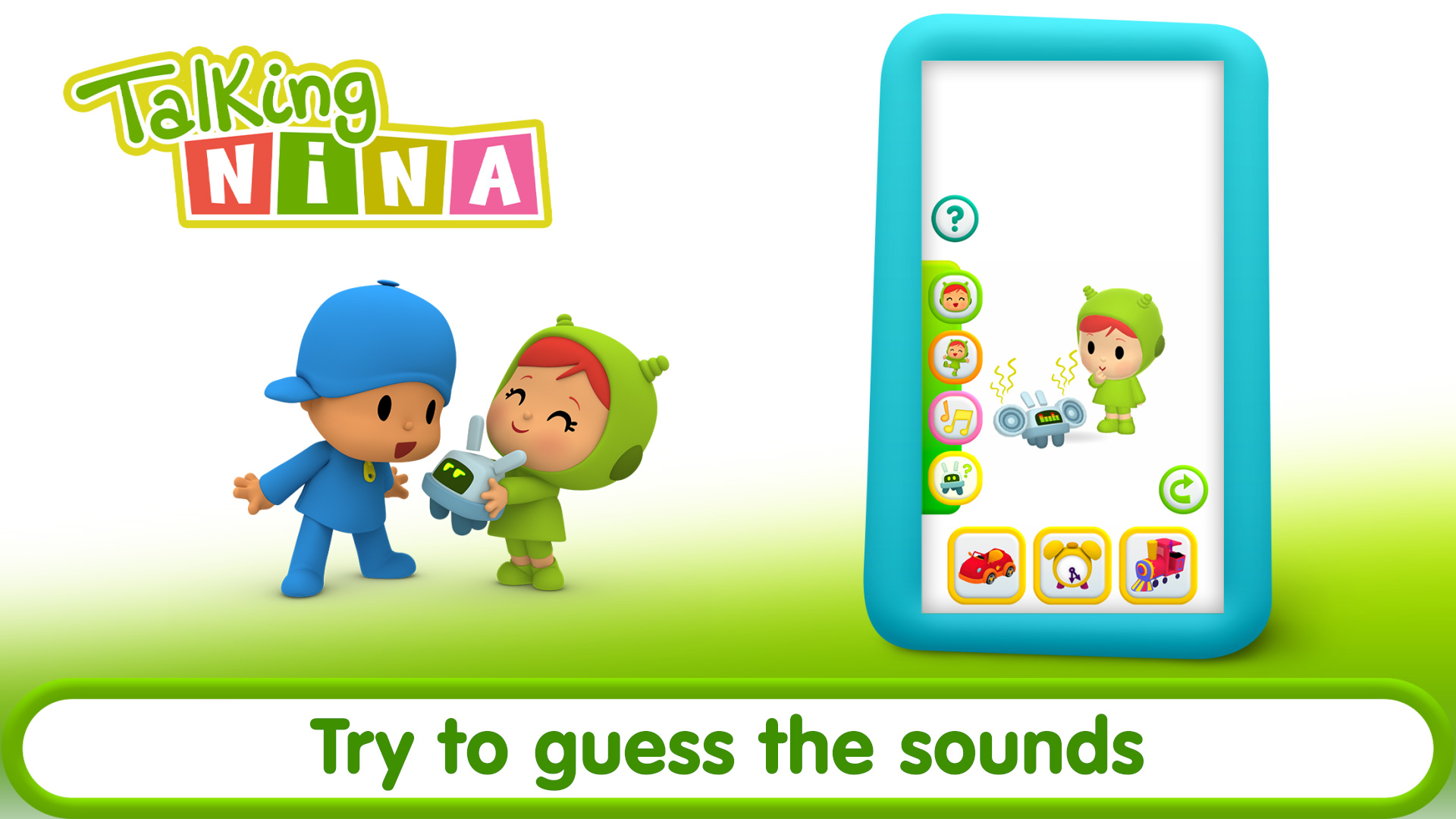 اسکرین شات 3 بازی Talking Pocoyo: My friend Nina