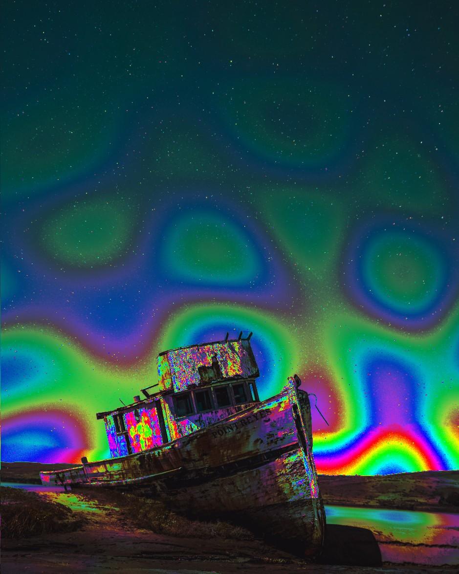 اسکرین شات 4 برنامه Psychedelic camera