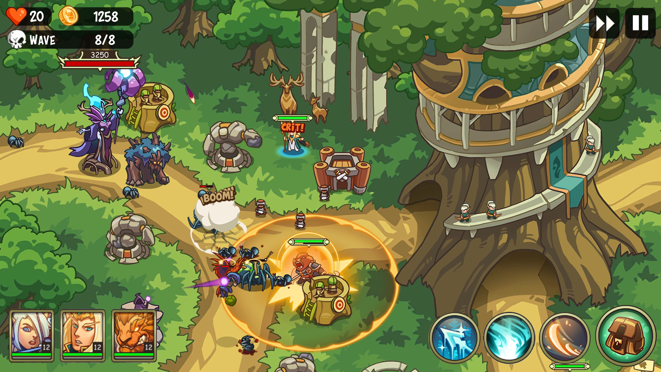 اسکرین شات 7 بازی Empire Warriors: Tower Defense