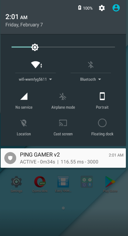 اسکرین شات 5 برنامه PING GAMER v.2 - Anti Lag For Mobile Game Online