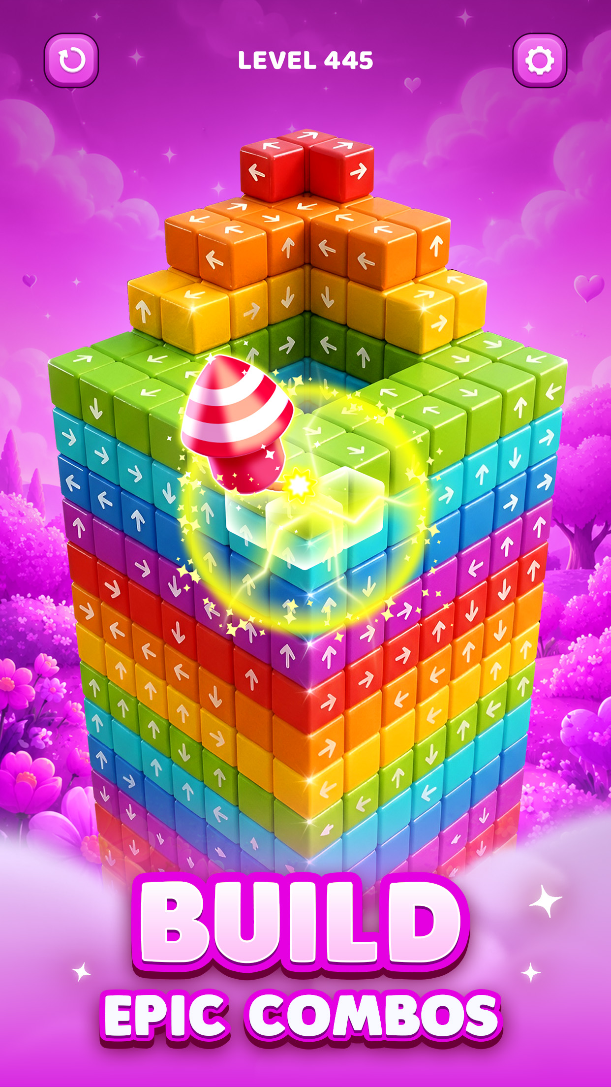 اسکرین شات 6 بازی Block Away - Tap Out Puzzle