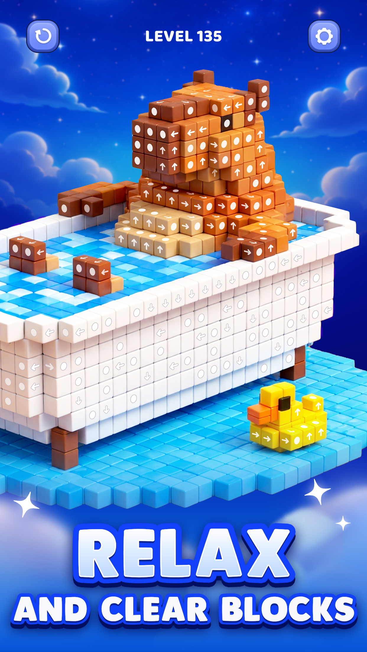 اسکرین شات 5 بازی Block Away - Tap Out Puzzle