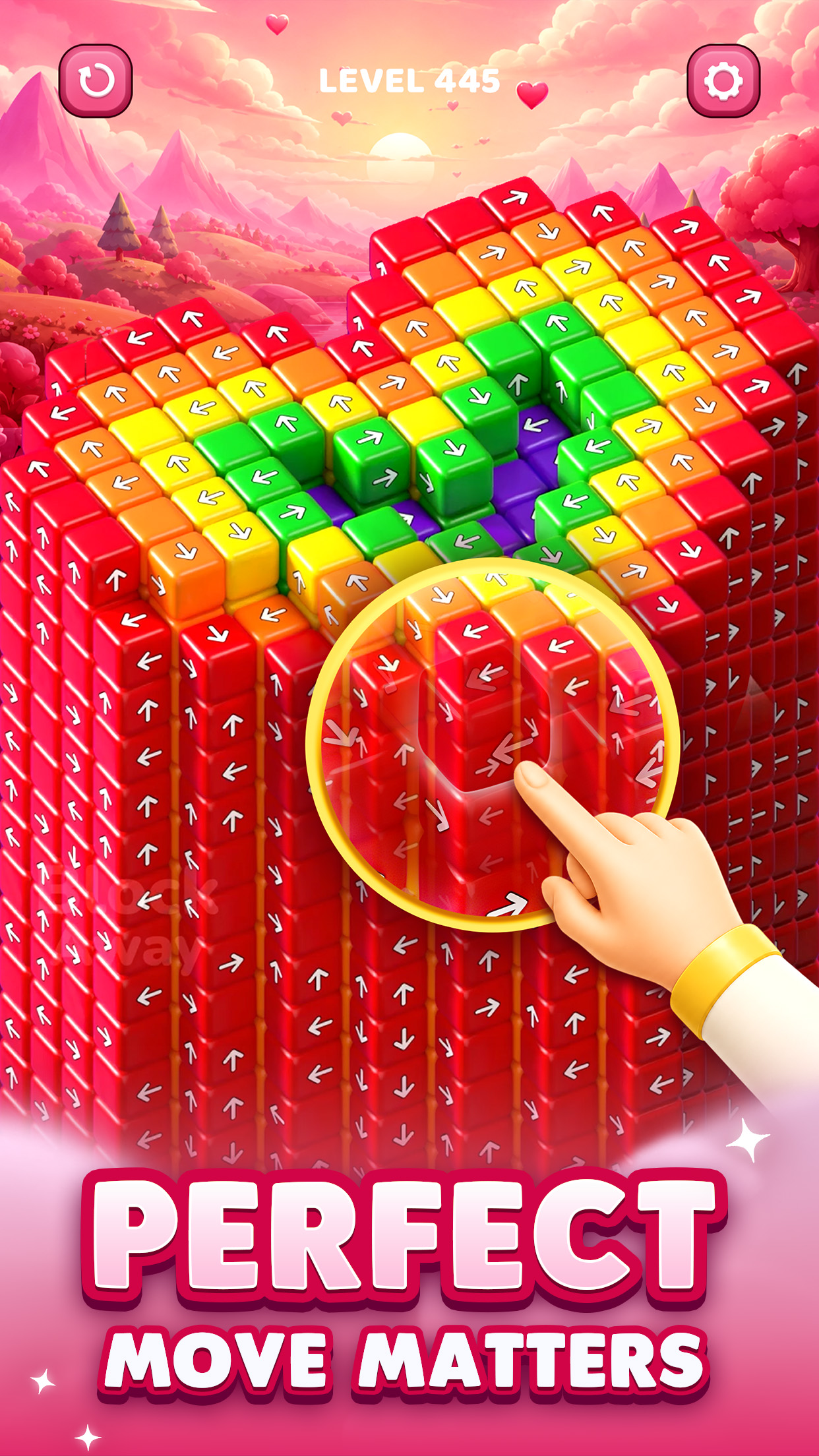 اسکرین شات 3 بازی Block Away - Tap Out Puzzle