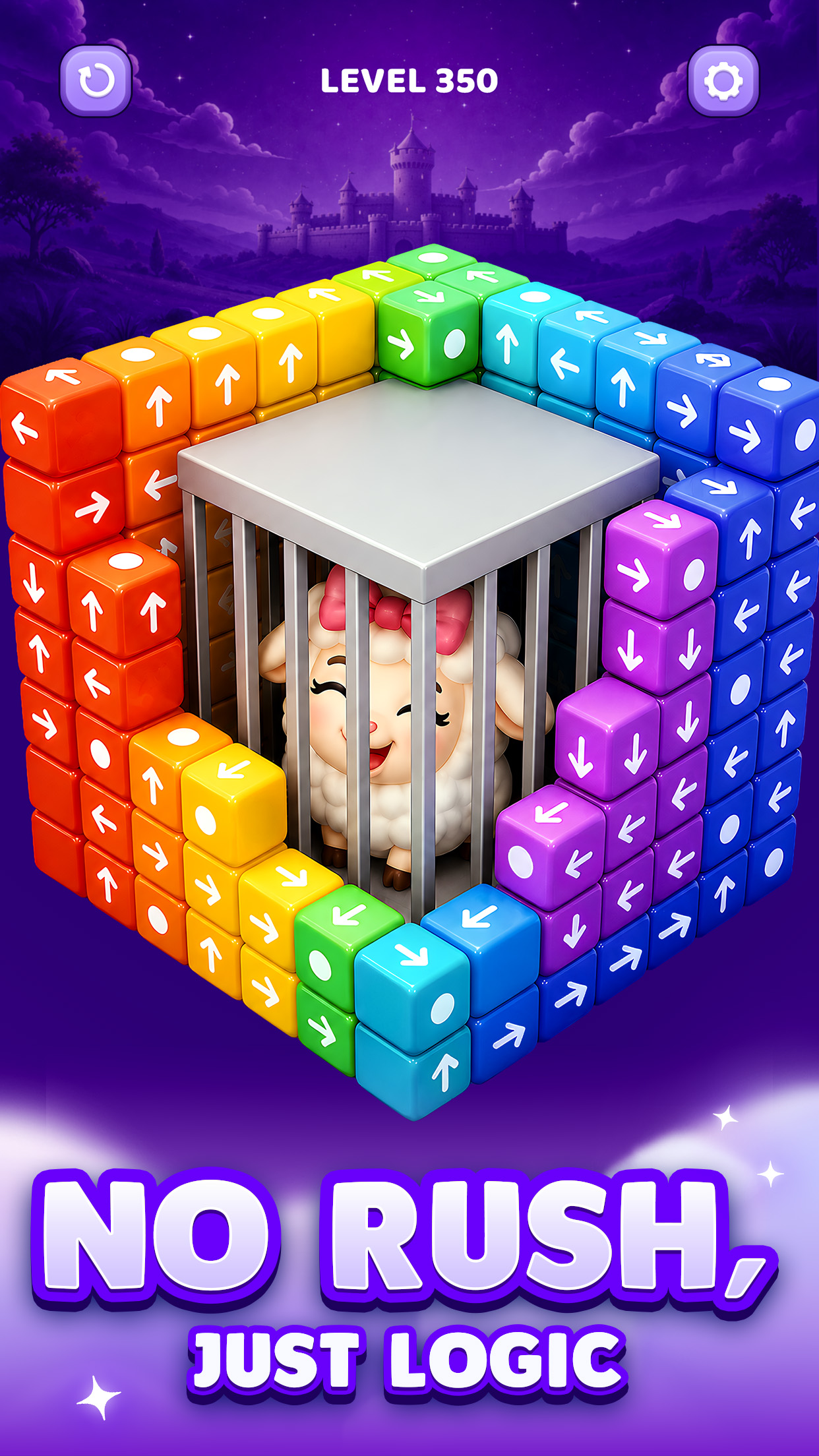 اسکرین شات 2 بازی Block Away - Tap Out Puzzle