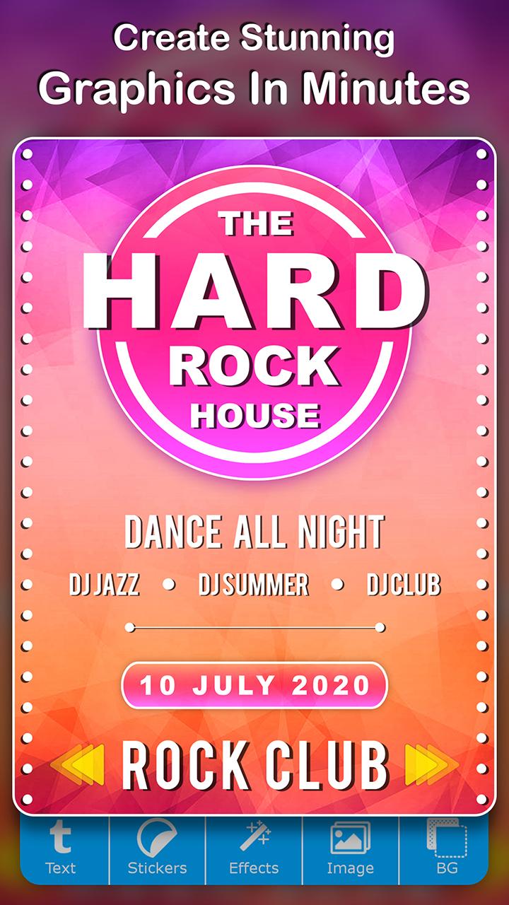 اسکرین شات 2 برنامه Poster Maker: Creative Arts, F