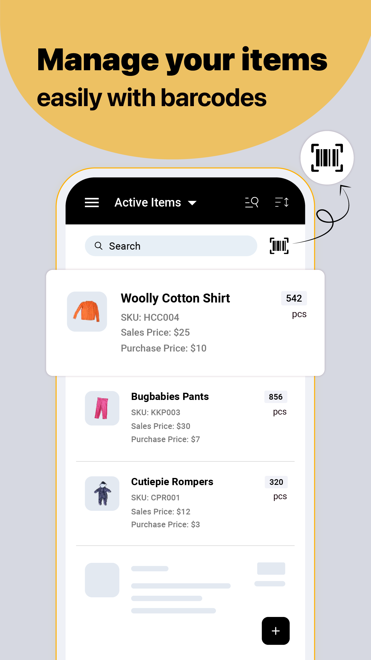 اسکرین شات 4 برنامه Inventory Management App -Zoho