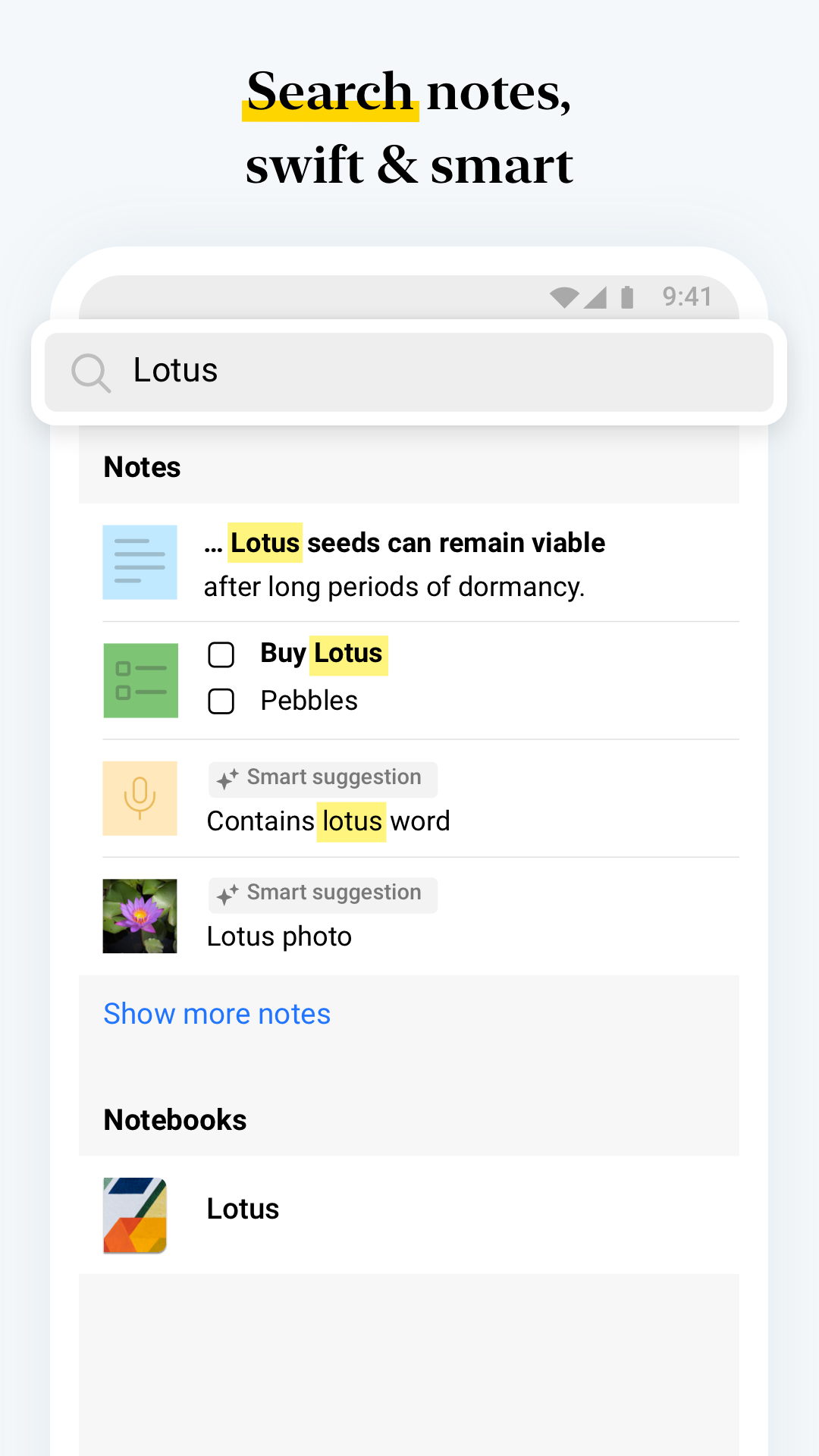 اسکرین شات 6 برنامه Notebook – Notes, Tasks, Lists