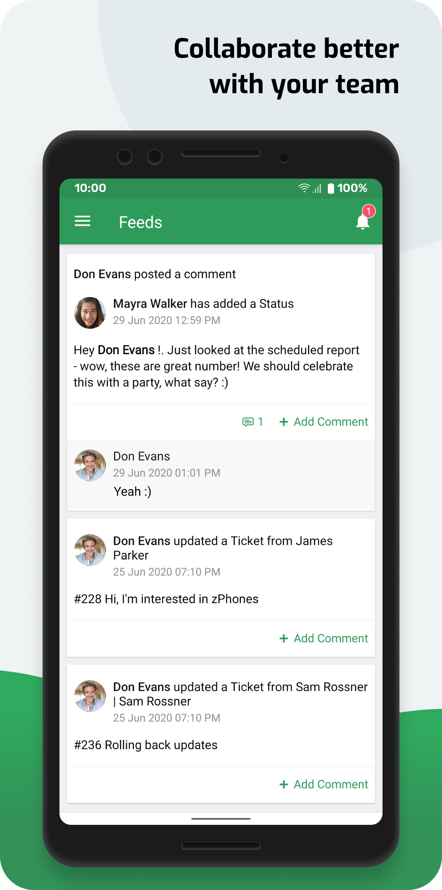 اسکرین شات 8 برنامه Zoho Desk