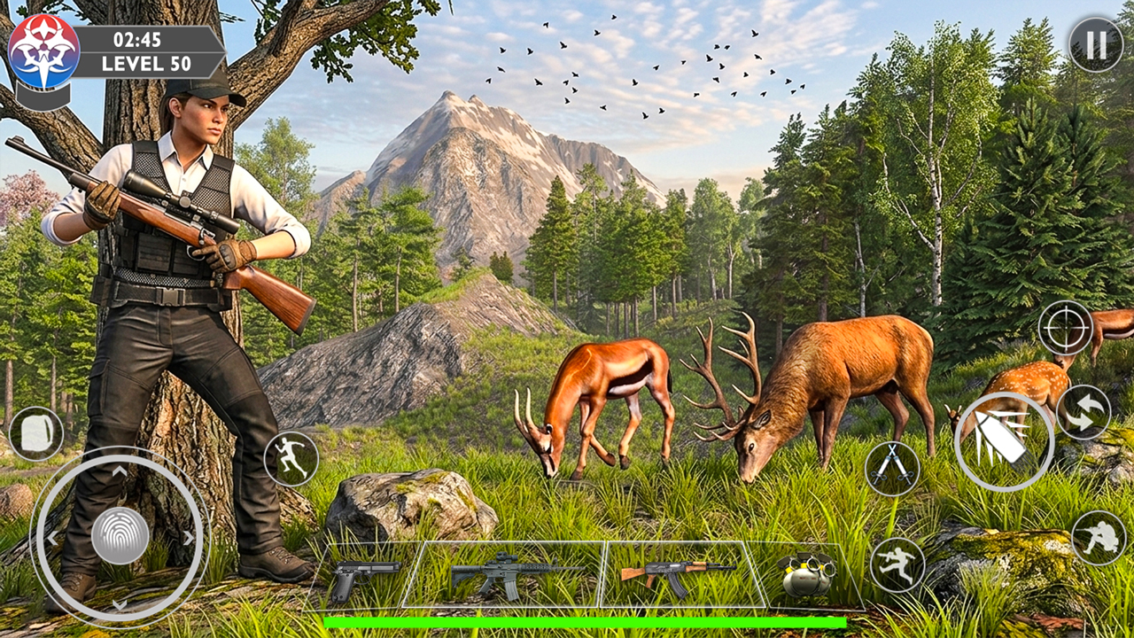 اسکرین شات 1 بازی Deer Hunt Gun Games Offline