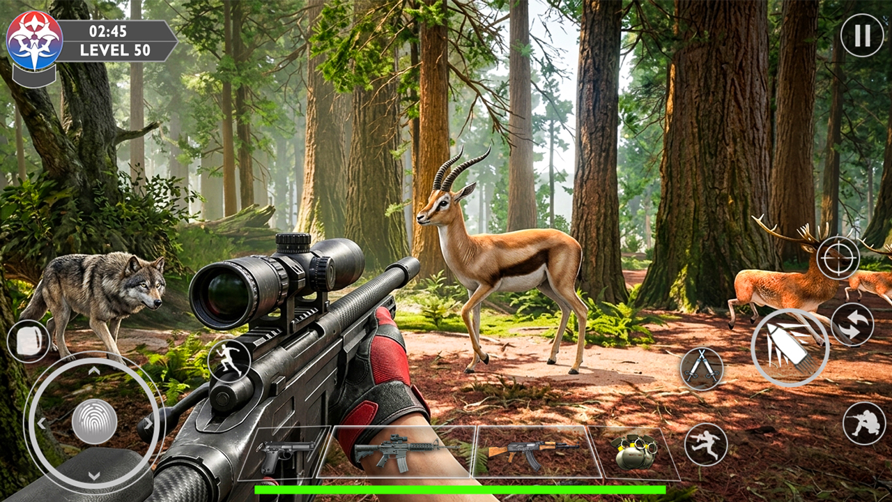 اسکرین شات 3 بازی Deer Hunt Gun Games Offline