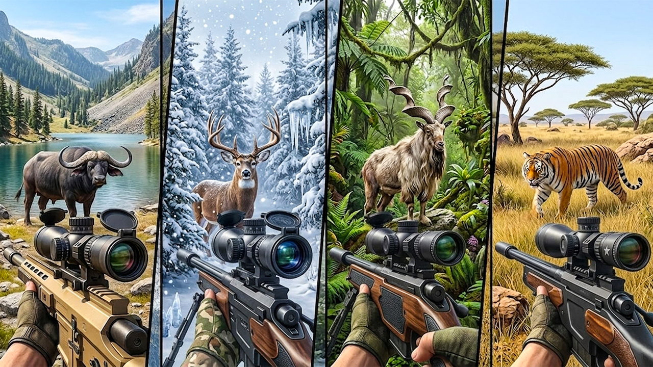 اسکرین شات 2 بازی Deer Hunt Gun Games Offline